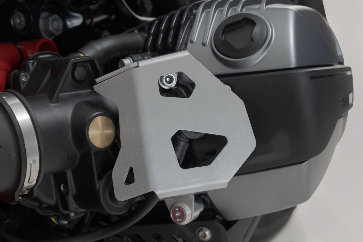 SW-Motech Kit de protection d'injecteur argenté pour BMW R 12 G/S (25-)