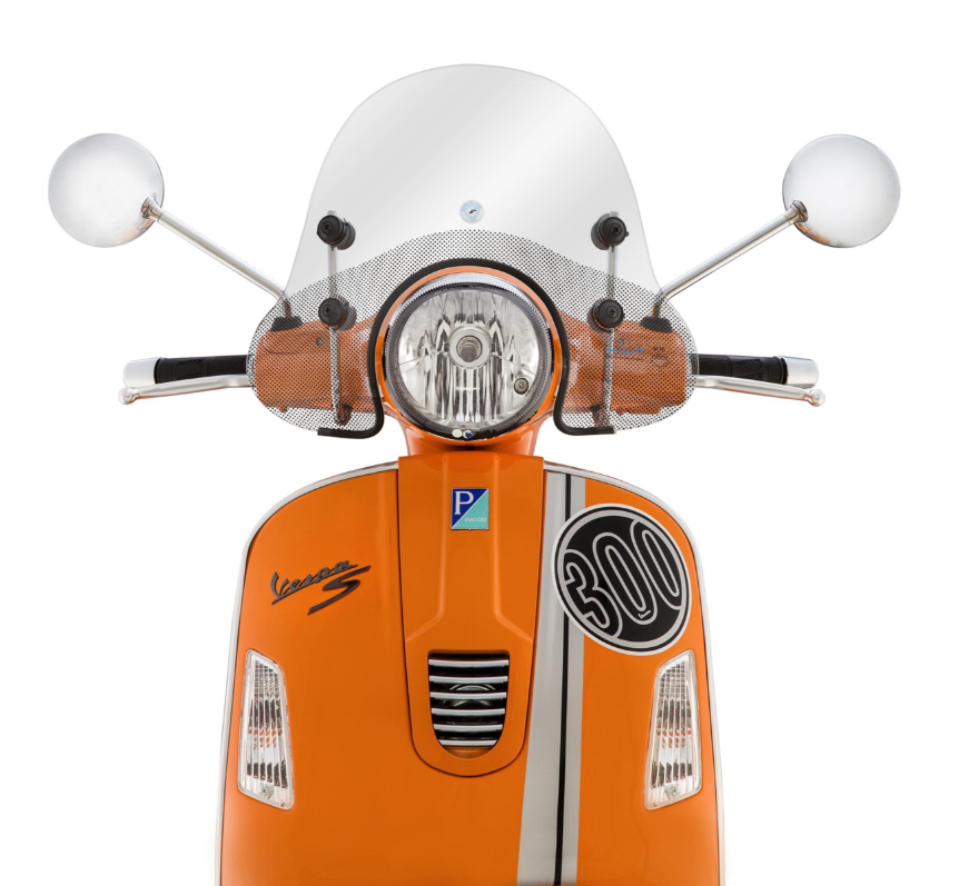 Flyscreen CUPPINI pour Vespa GTS/GTS Super/GT/GT L 125-300ccm