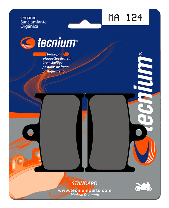 Tecnium Street Organische Bremsbeläge - MA124