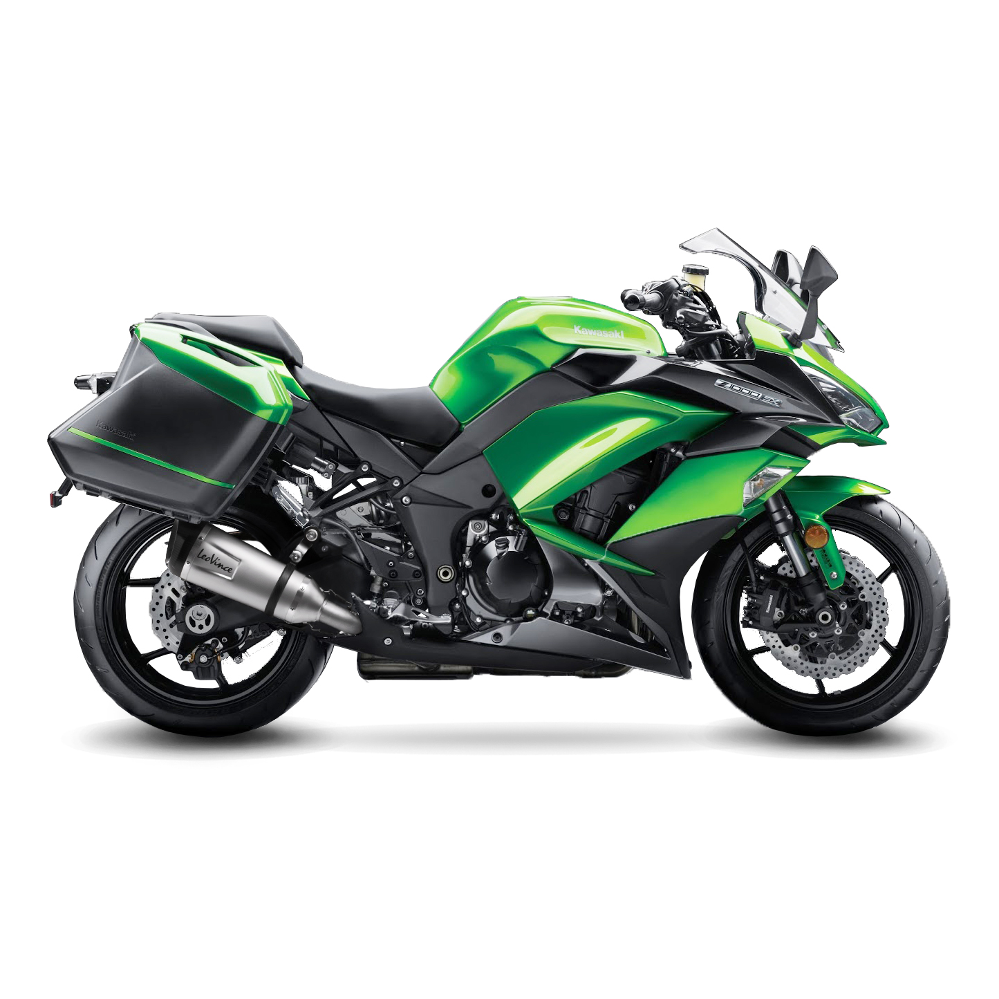 LeoVince Système d?èchappement SBK Factory S Evo 2, acier inoxydable pour Kawasaki Z 1000 / SX (Bj.17-19)