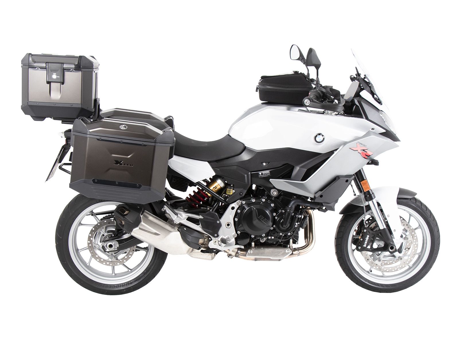 Anneau de réservoir Basic y compris unité de fermeture de la sacoche de réservoir pour BMW F 900 XR (20-24) Hepco & Becker
