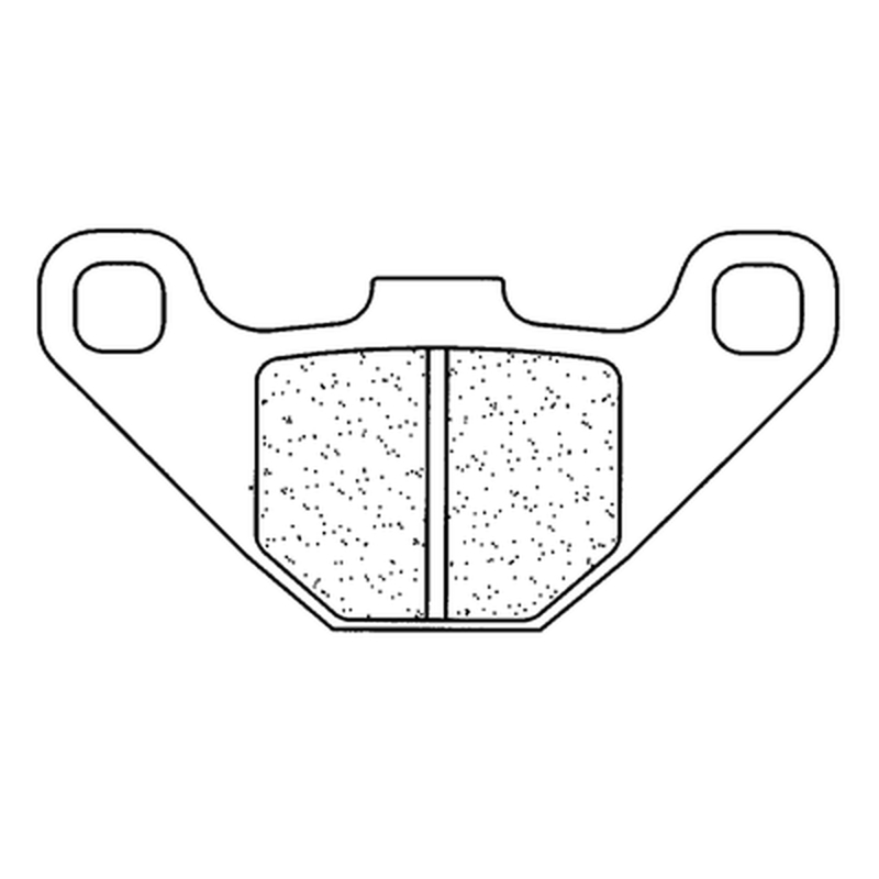 CL Brakes Street plaquettes de frein en métal fritté - 2469S4