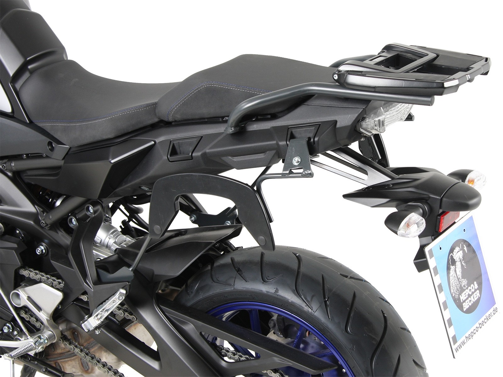 Easyrack Porte-casque anthracite pour Yamaha Tracer 900 / GT (année 18-) Hepco & Becker
