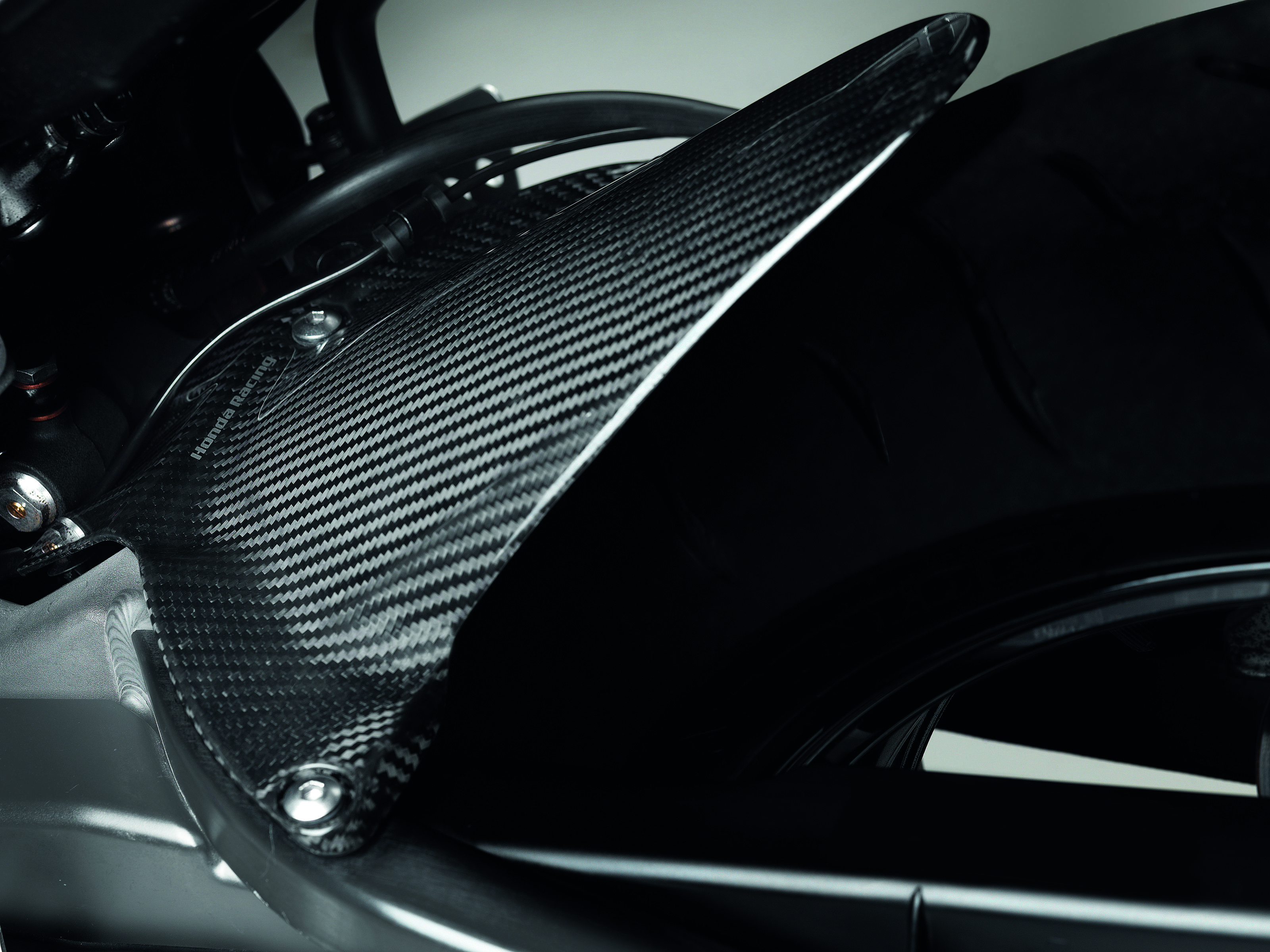 Garde-boue arrière, carbone d'origine Honda CBR 600 RR