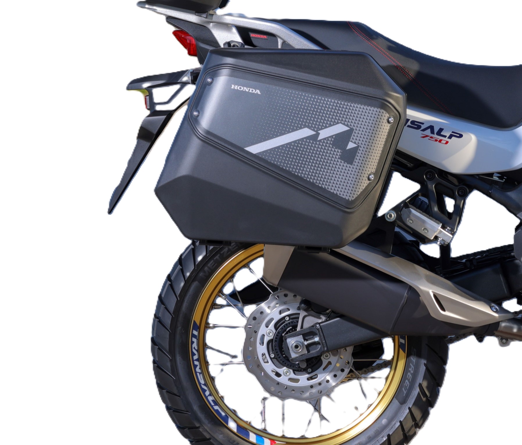 Kit de valises latérales Honda avec autocollants design d'origine