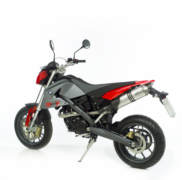 LeoVince système d?èchappement X3, aluminium, slip on pour BMW G 650 X-Challenge/X-Moto/X-Country (bj.07-11)