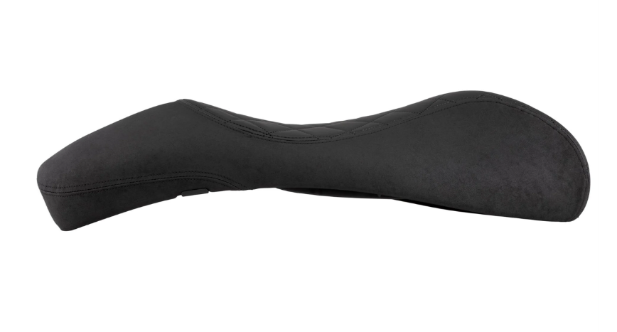 Selle sport "Black Editiont" pour Vespa GTS/GTS Super/GTV 125-300ccm (14-), noire surpiquée