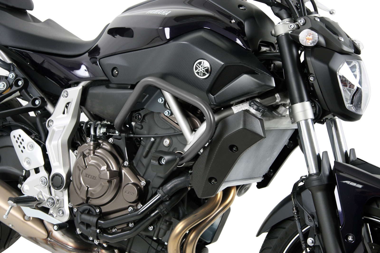 Arceau de protection moteur anthracite pour Yamaha MT-07 (année 14-17) Hepco & Becker