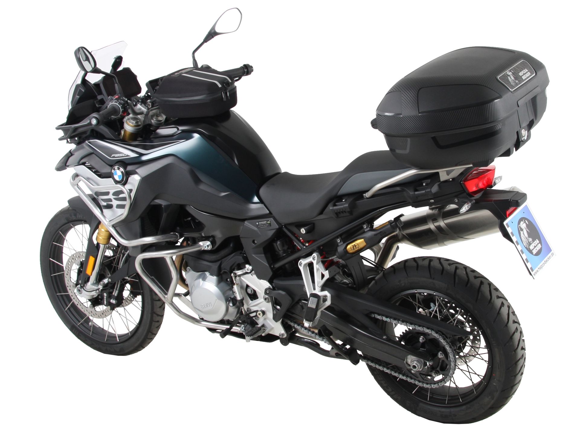 Anneau de réservoir Basic avec unité de fermeture de la sacoche de réservoir pour BMW F 850 GS Adventure