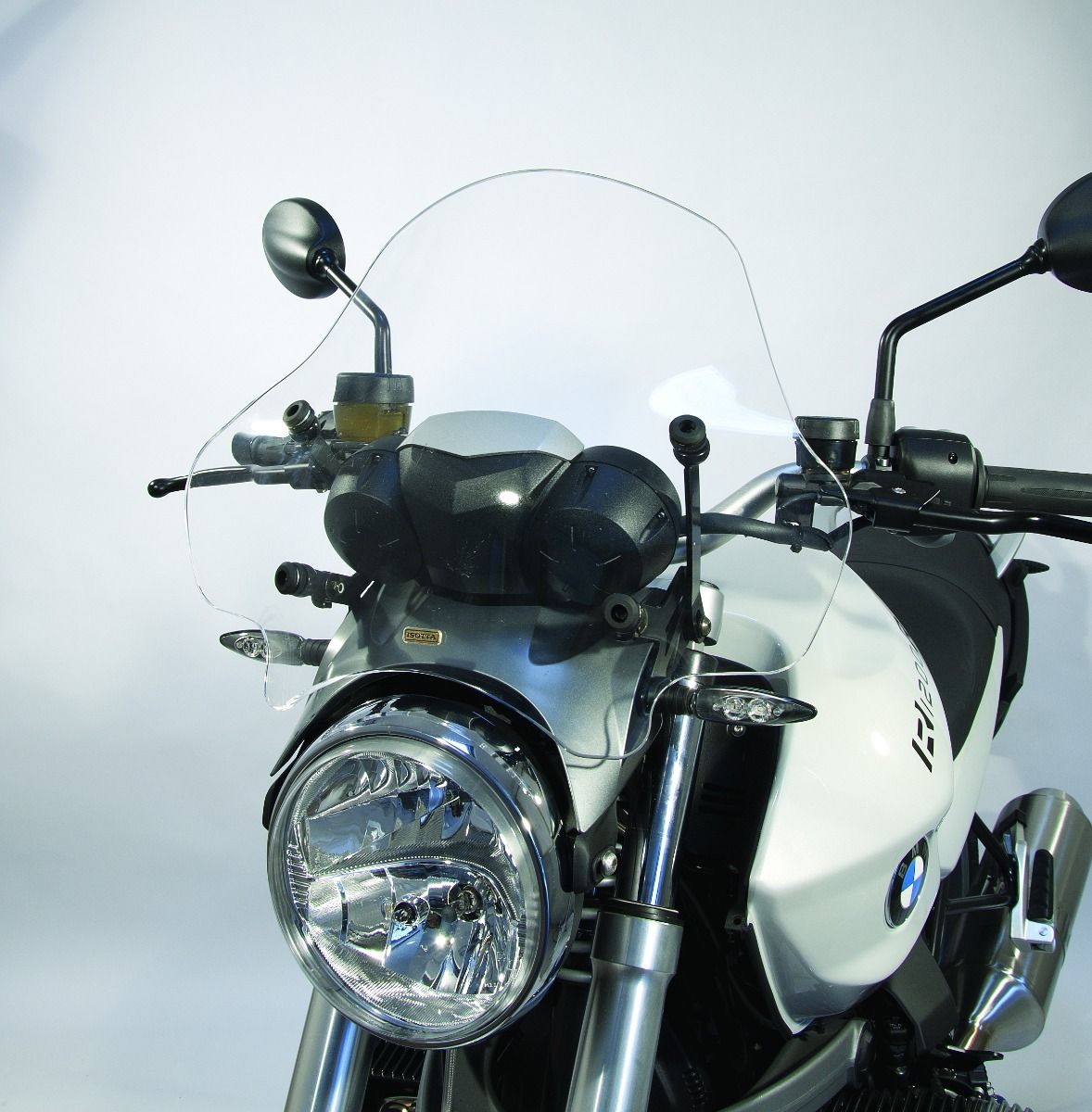 Pare-brise "Summer", inclinable - hauteur 350 mm pour BMW R 1200 R (11-14), transparent