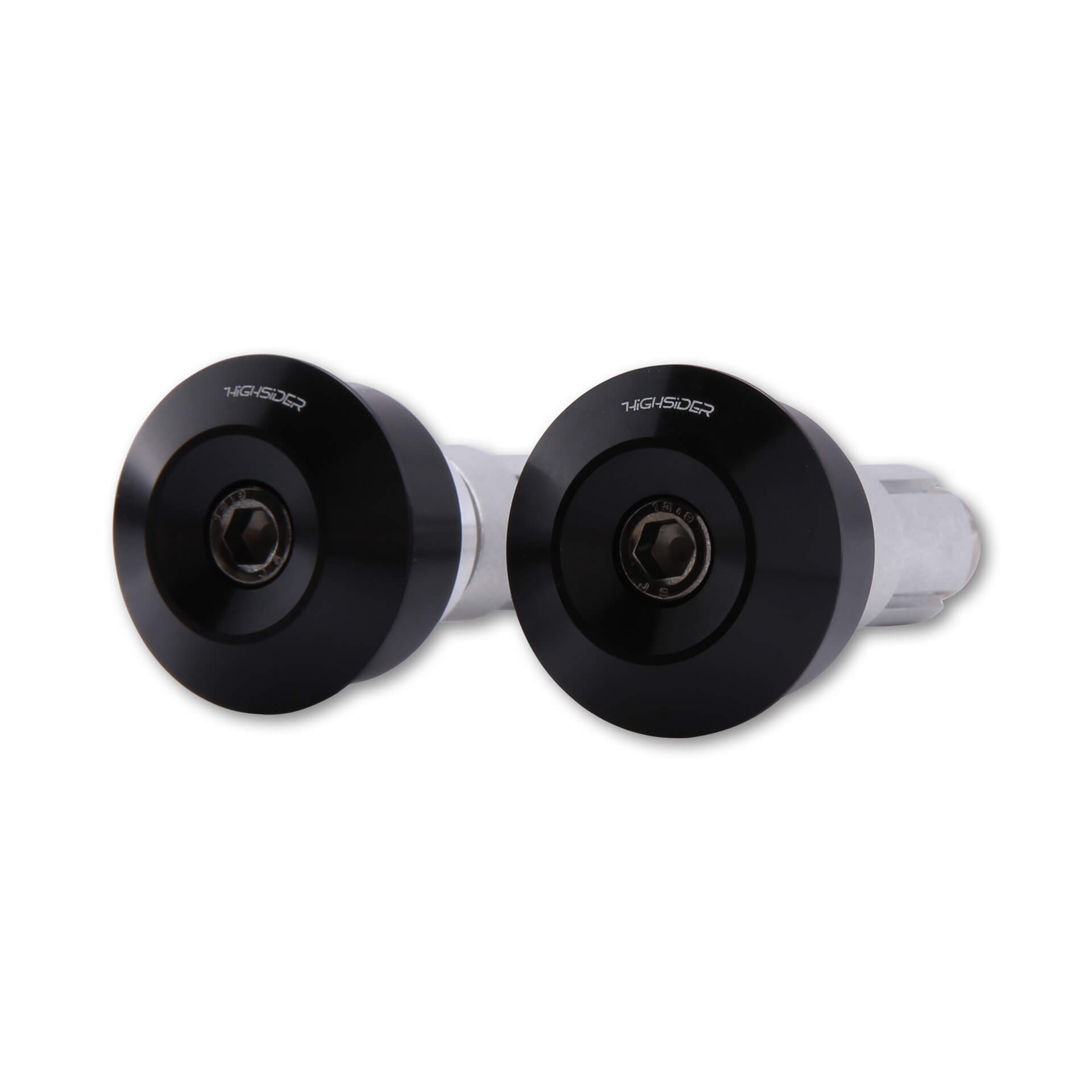Embouts de guidon HIGHSIDER DOT chromés