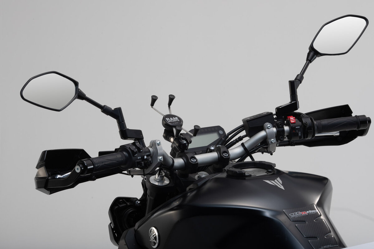 SW-Motech Kit de support Navi X-Grip pour grands smartphones pour Ducati Multistrada 1200 /S /Enduro - SW Motech