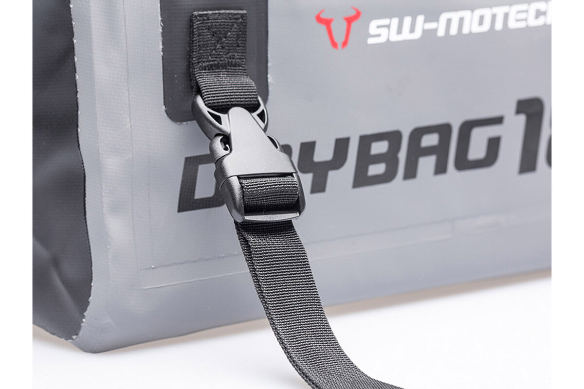 Drybag 180 sacoche arrière pour Aprilia RSV 4 Tuono 1100, gris / noir - SW Motech