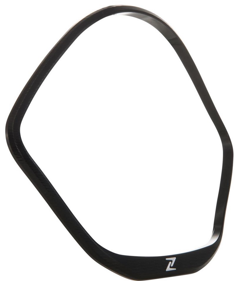 Anneau décoratif tachymètre pour Vespa GTS/GTS Super/GT/GT L 125-300ccm (-'13), noir