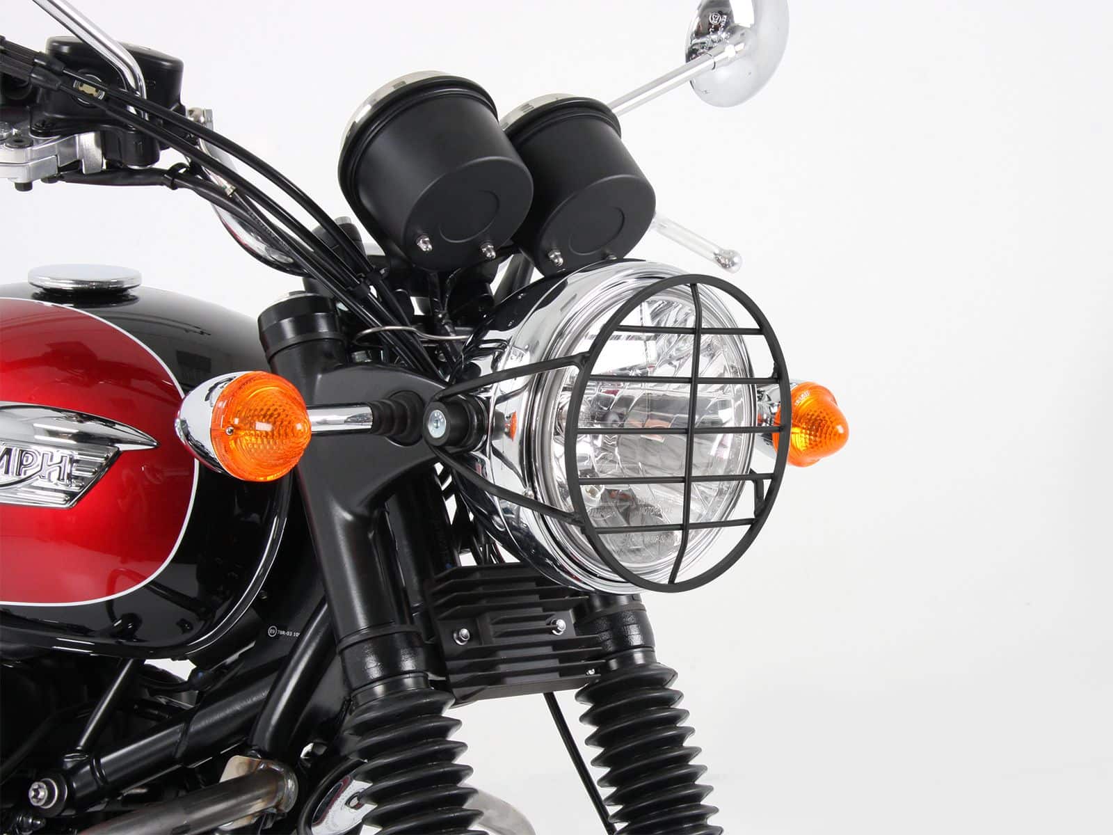 Grille de protection des feux Triumph Bonneville T100 (05-15) Hepco & Becker