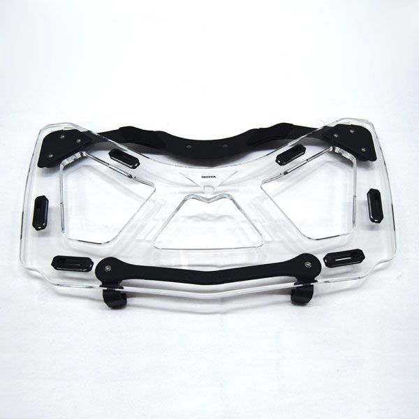 Porte-bagages pour topcase BMW K 1600 GTL (10-22), PMMA, transparent
