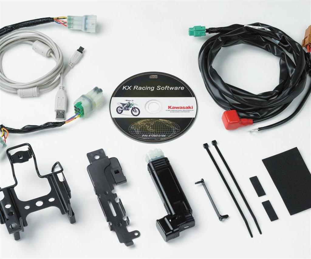 Wire, lead mode select plug. Vert (Std. racetrack) KX450F 2015 Original Kawasaki