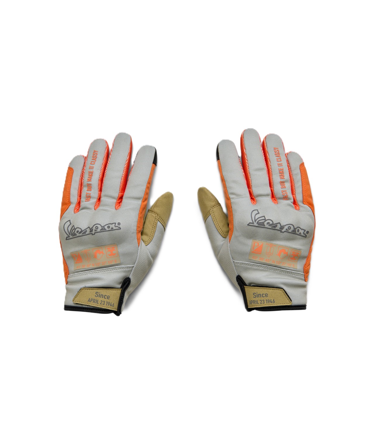 Gants Vespa beige DEC