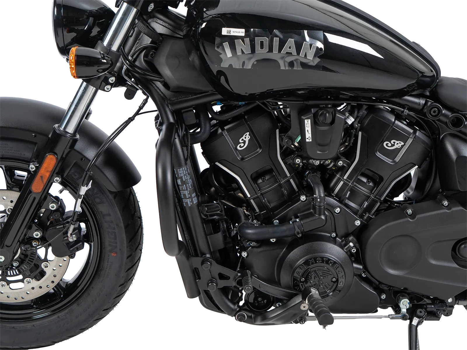 Arceau de protection moteur noir pour Indian Scout Sixty Bobber (25-) Hepco & Becker