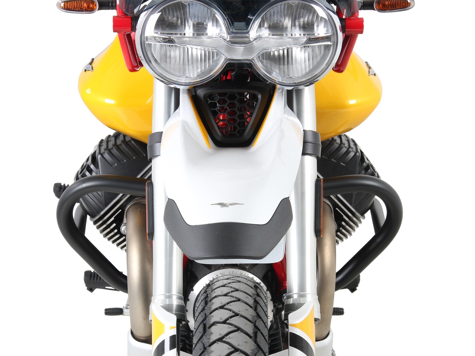 Arceau de protection moteur noir pour V85 TT (année 19-) Hepco & Becker