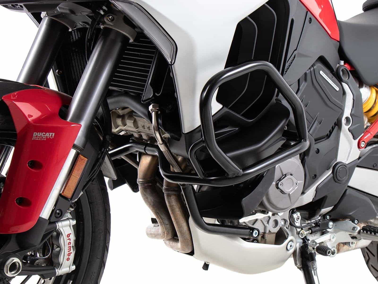 Arceau de protection moteur noir pour Ducati Multistrada V4 /S /Pikes Peak /Rally /RS (25-) d'origine