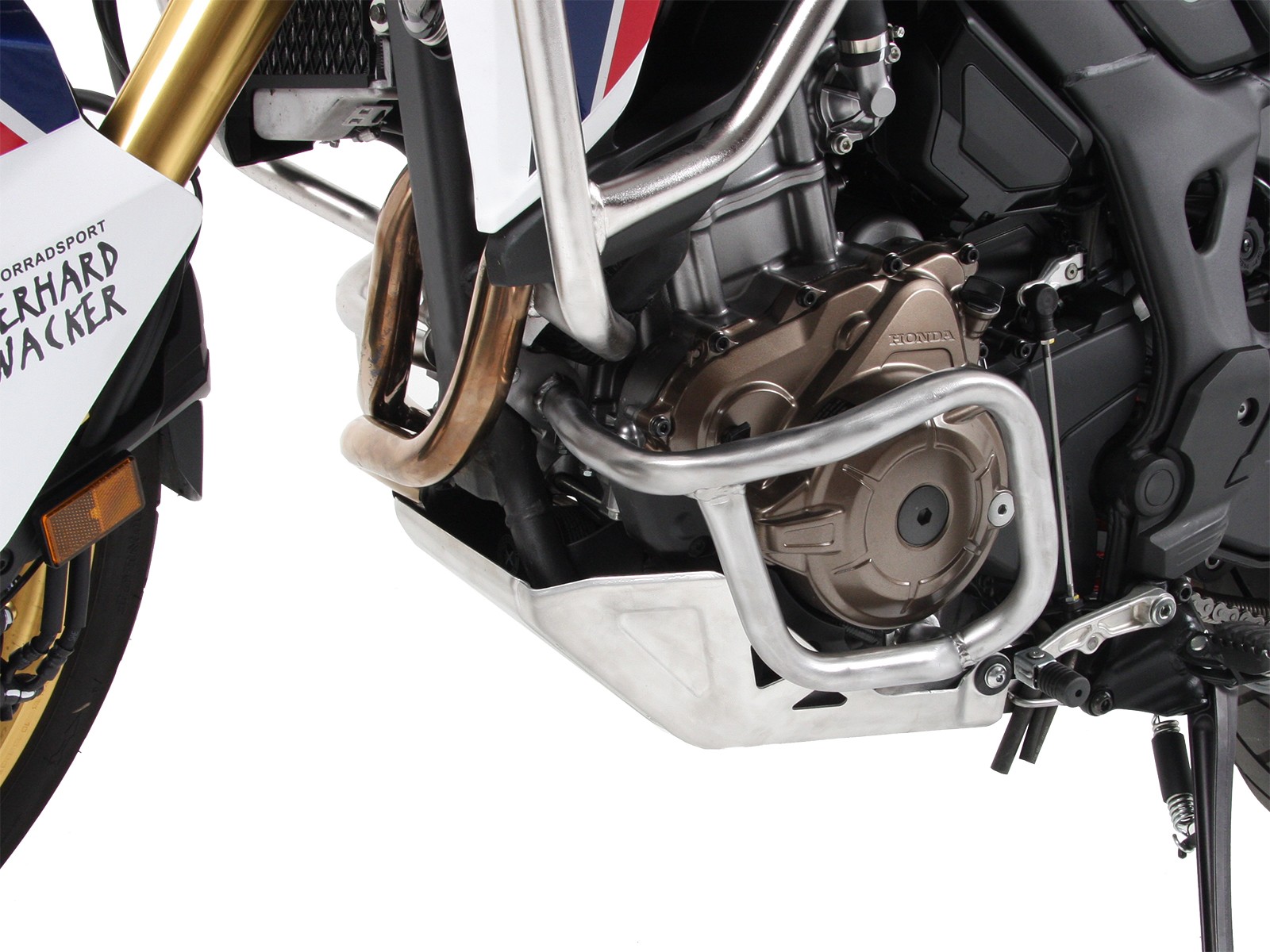 Arceau de protection moteur en acier inoxydable pour Honda CRF 1000 Africa Twin (année 16-17) Hepco & Becker