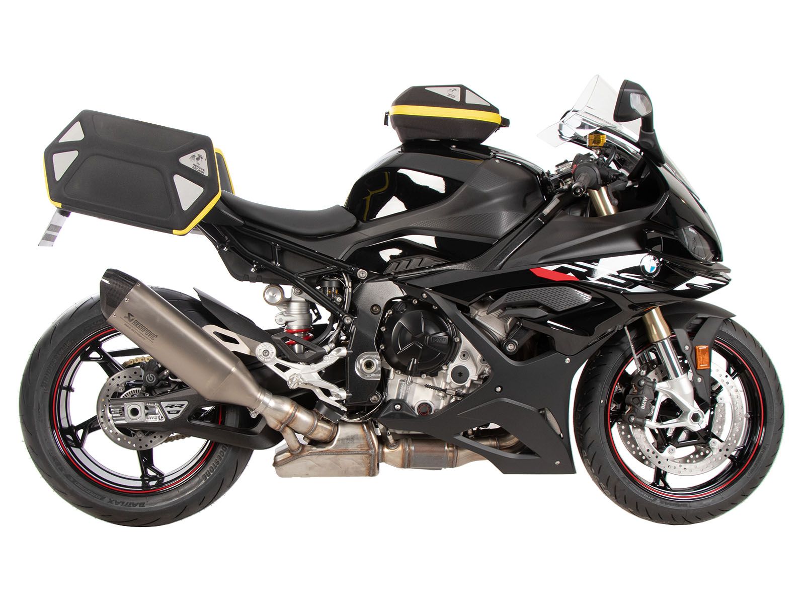 Supports latéraux C-Bow noirs pour BMW S 1000 RR (23-) Hepco & Becker
