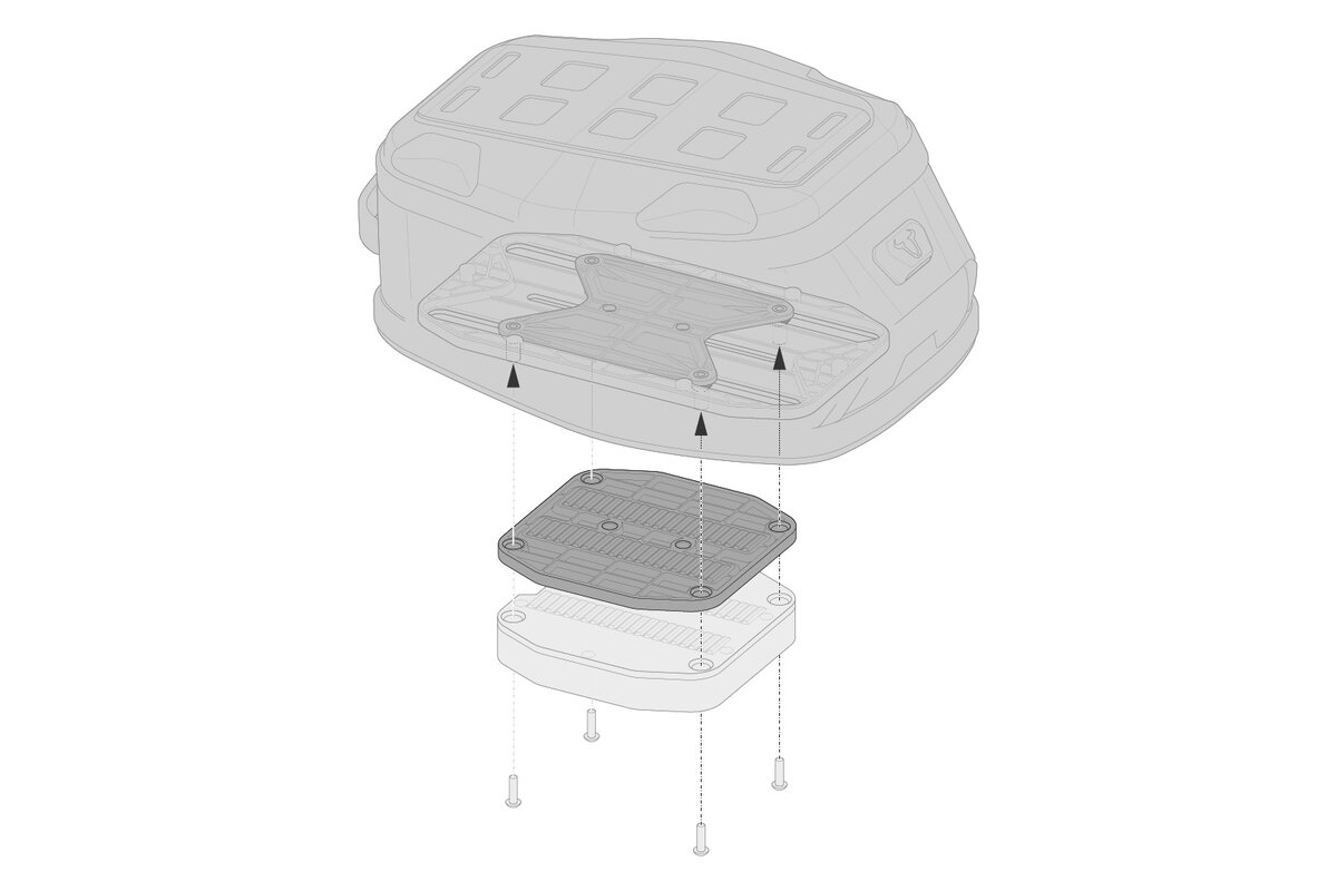 SW-Motech Elément d'augmentation pour anneau de réservoir PRO Augmentation de 6 mm SW-Motech