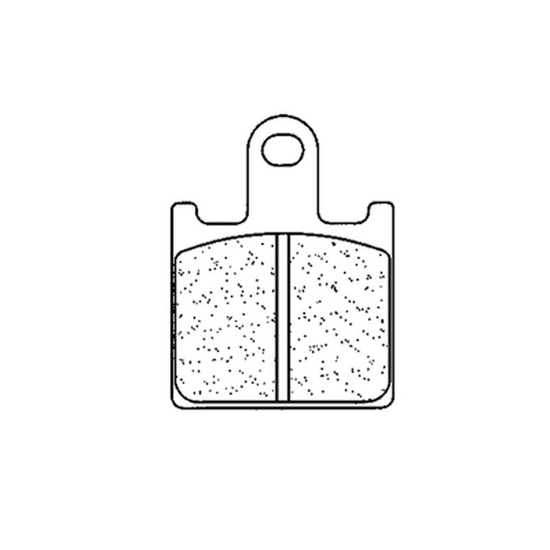 CL Brakes Street plaquettes de frein en métal fritté - 1177A3+