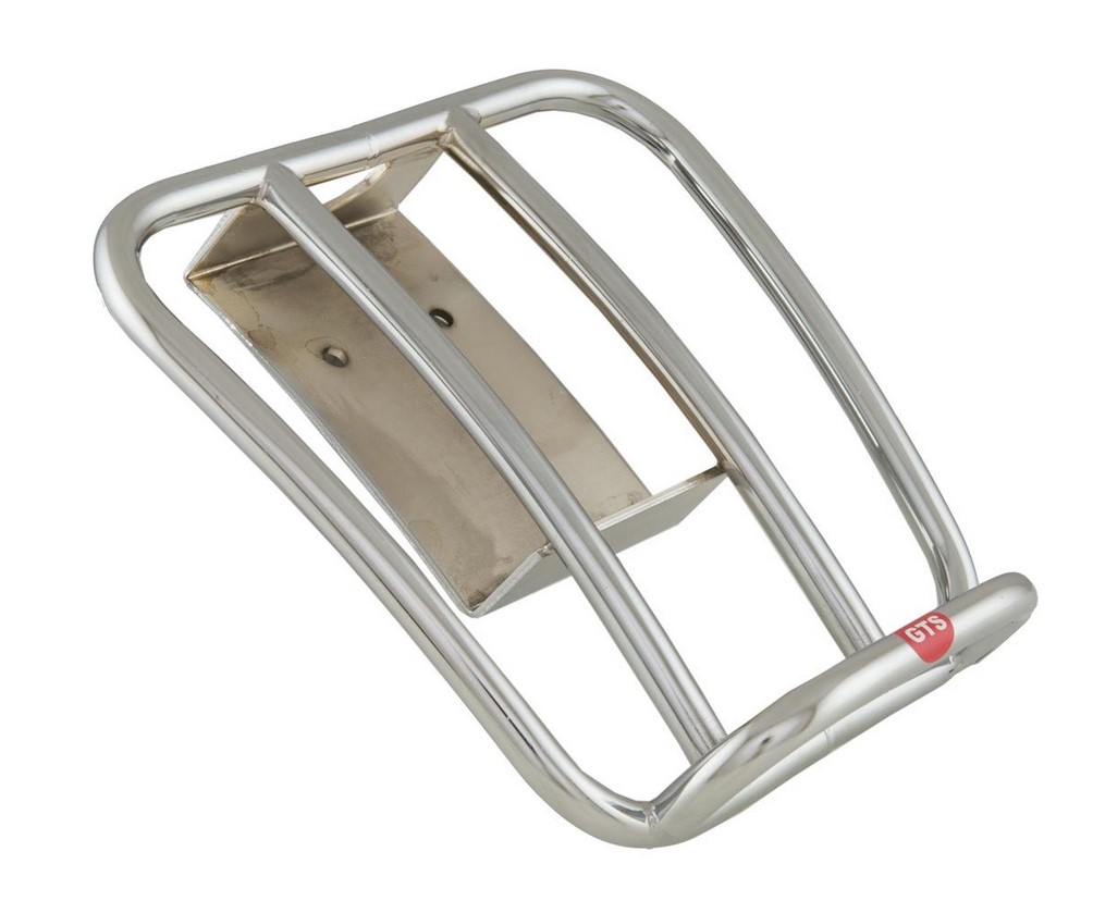 Porte-bagages arrière 70's pour Vespa GTS/GTV/GT 125-300ccm 4T LC, chrome