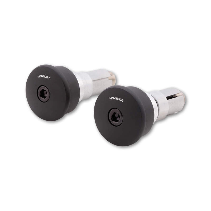 Poids de guidon HIGHSIDER pro Curve-Blast noir (paire)