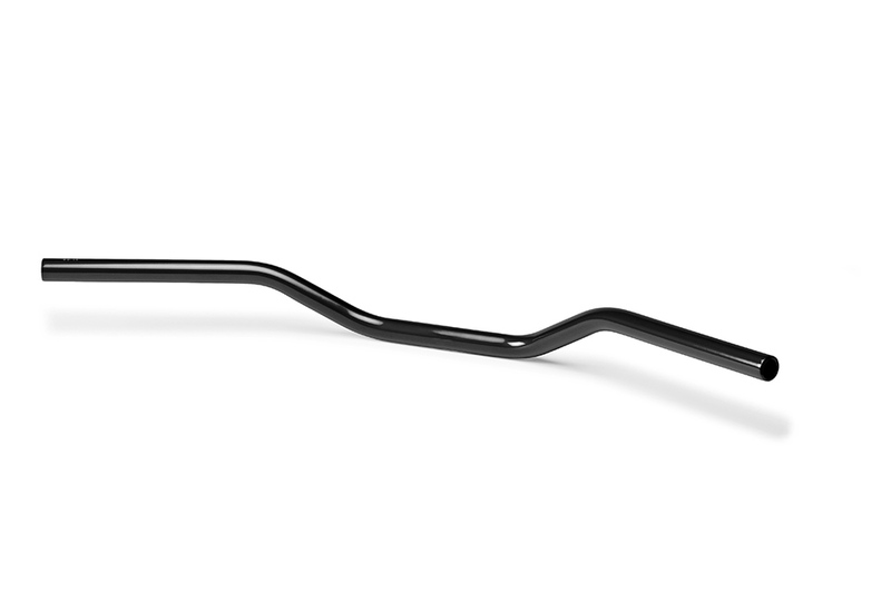 Guidon HIGHSIDER pro Roadster L01 Noir 1 pouce, 90 mm