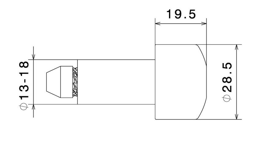 Poids de guidon RIZOMA gauche & droite pour Vespa, anodisé or
