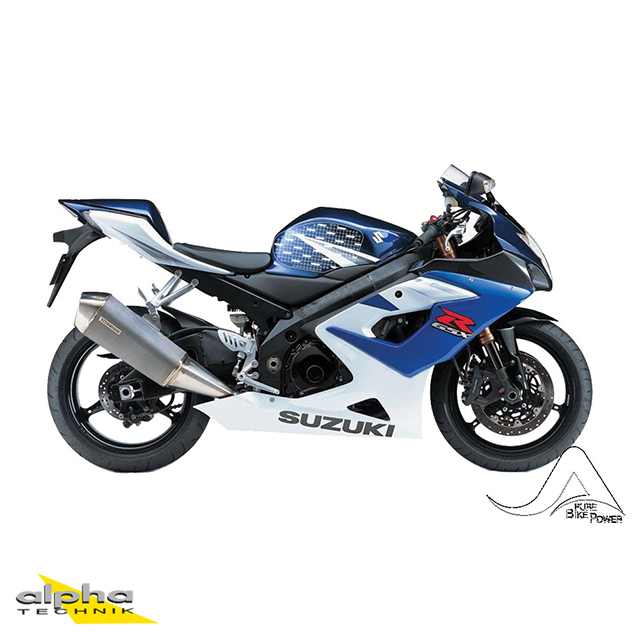 Stompgrip clair Volcano pour Suzuki GSXR1000, 2005-2006