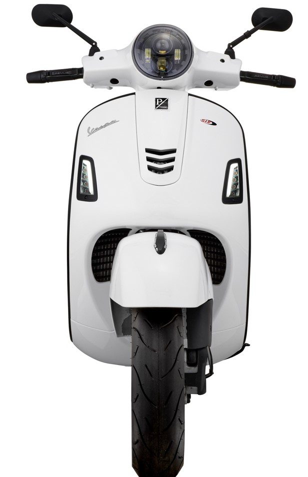 Kit clignotants avant & arrière pour Vespa GTS/GTS Super/GTV/GT 60/GT/GT L ('03-'13), teintés