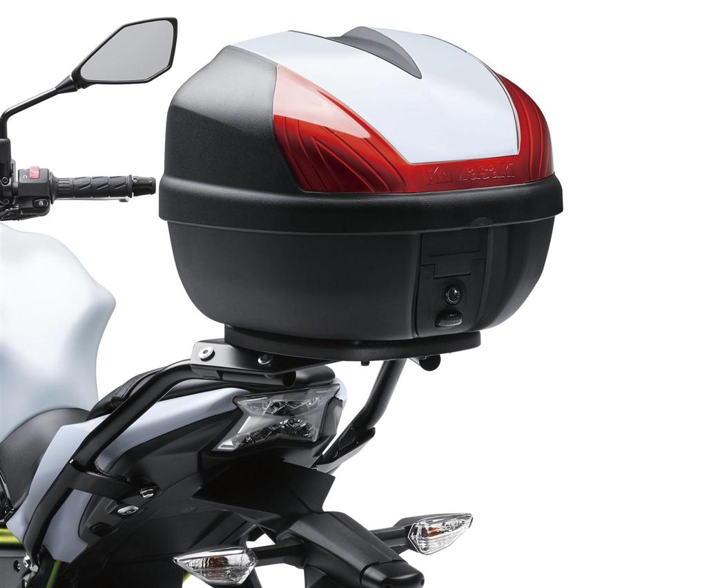Top case (30L) avec plaque de support pour Kawasaki Ninja 650 / Z 650/S / Versys-X 300 Original