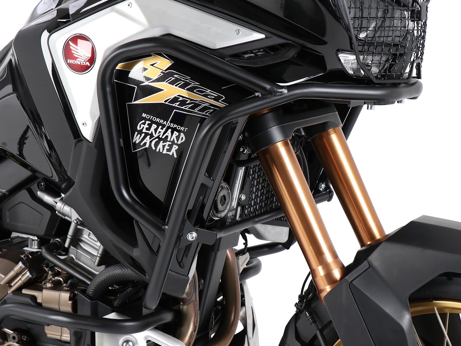 Arceau de protection du réservoir noir pour Honda CRF 1100 Africa Twin Adventure Sports Sports (20-23)
