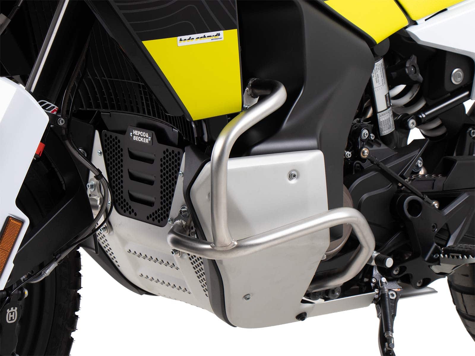 Arceau de protection moteur en acier inoxydable pour Husqvarna Norden 901 (22-) Hepco & Becker