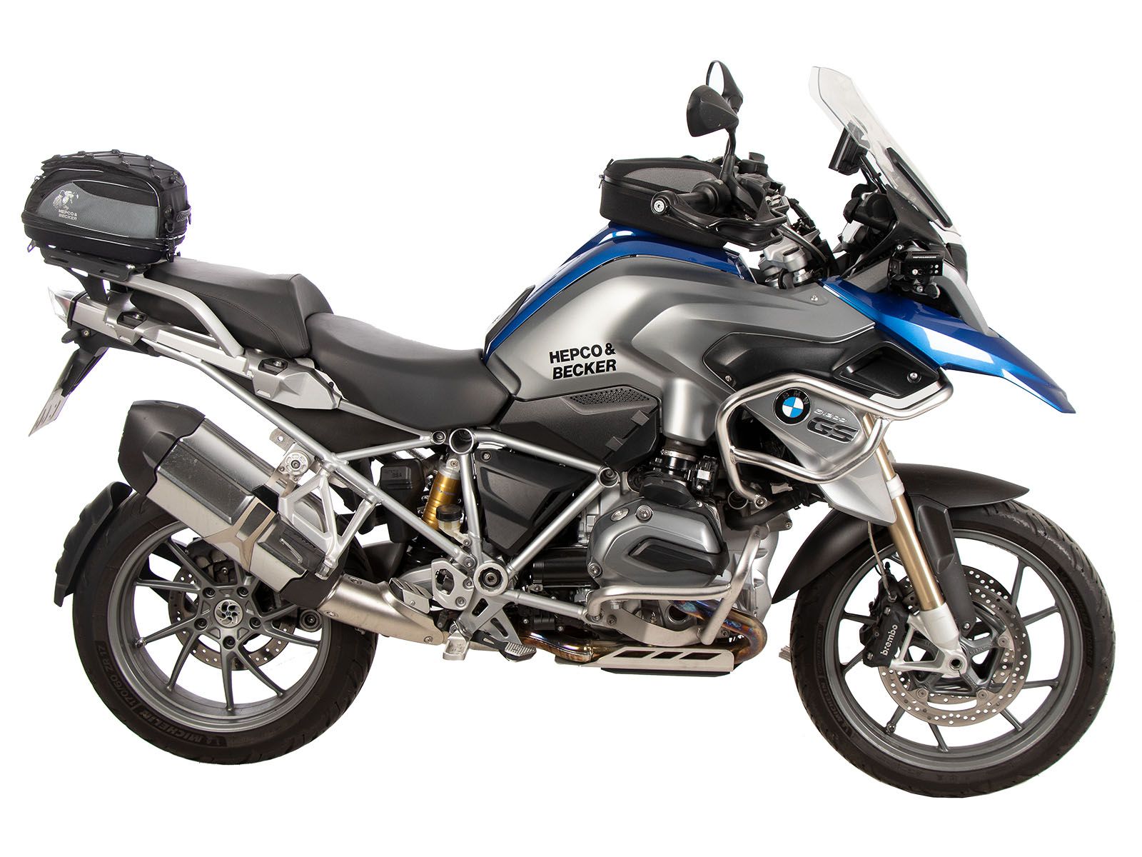 Set de sacoches arrière Minirack Street pour BMW R 1200 GS LC (13-18) Hepco & Becker