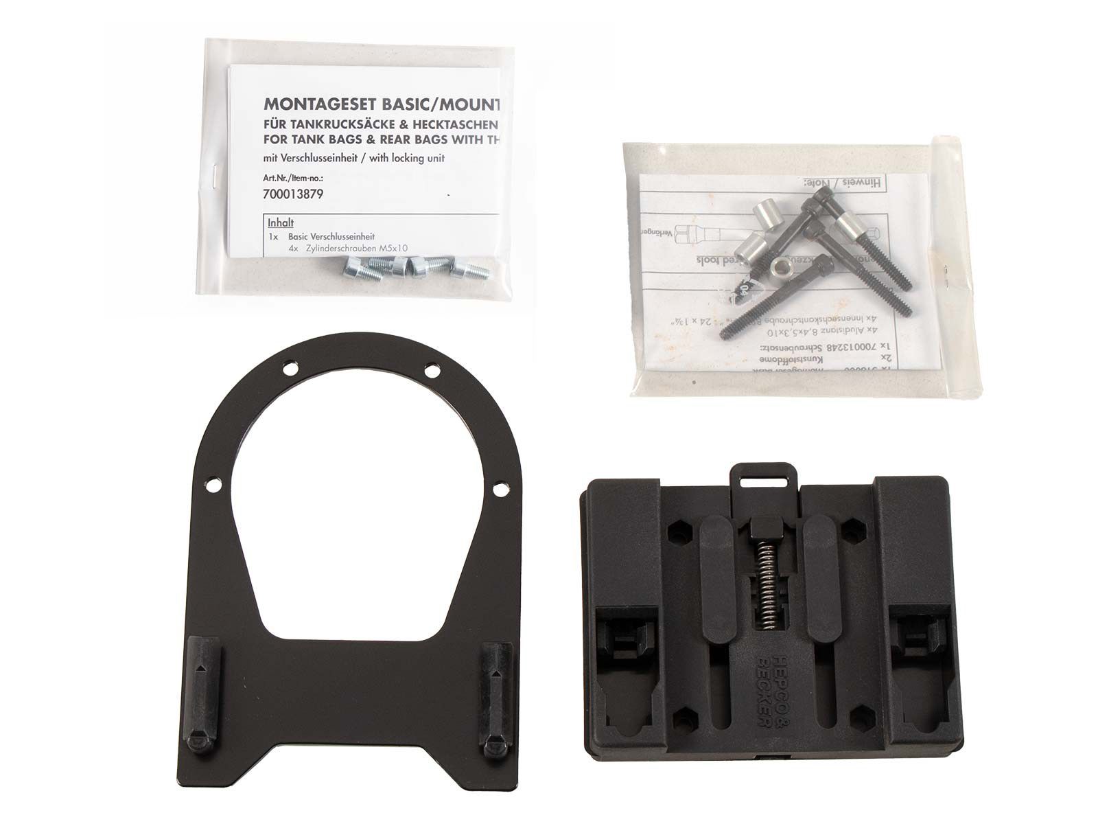 Anneau de réservoir Basic avec unité de fermeture de la sacoche de réservoir pour Harley Davidson Pan America (21-)
