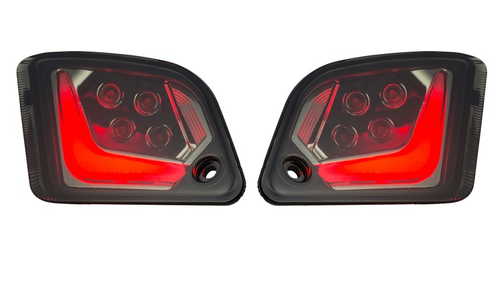 Kit clignotants arrière gauche/droite pour Vespa GTS/GTS Super/GTV/GT 60/GT/GT L ('03-'13), teinté