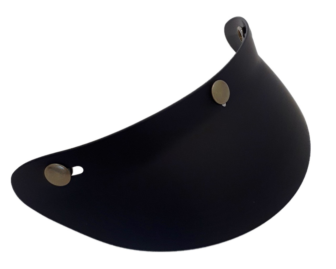 Visière Helmo Milano pour casque Audace, noir mat