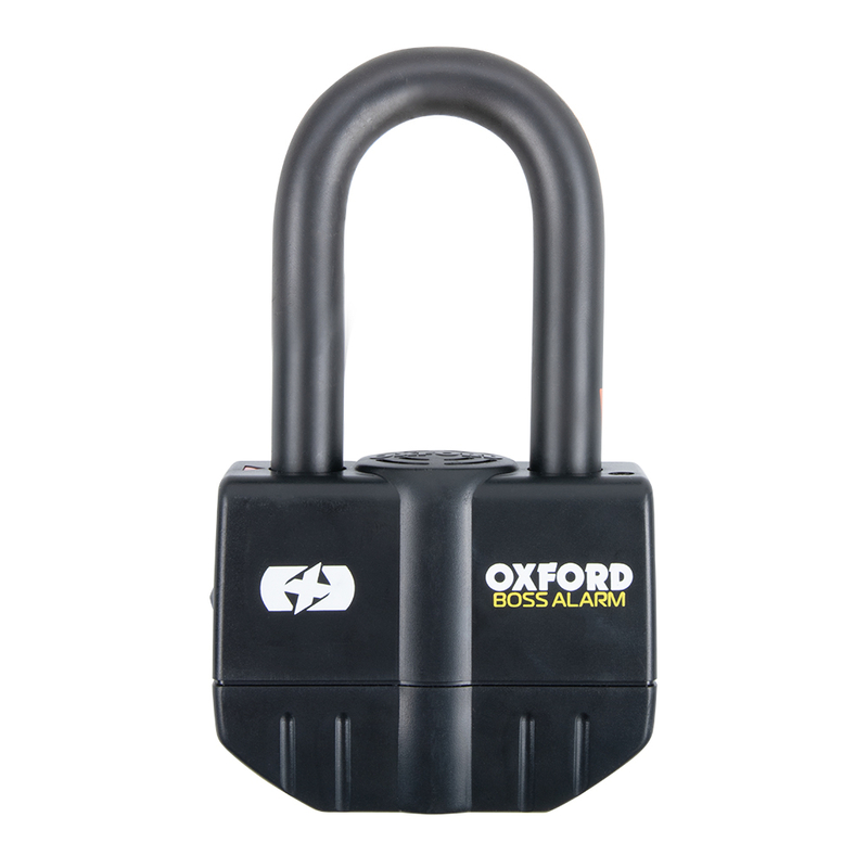 Oxford Boss Alarm 16mm Bremsscheibenschloss Schwarz