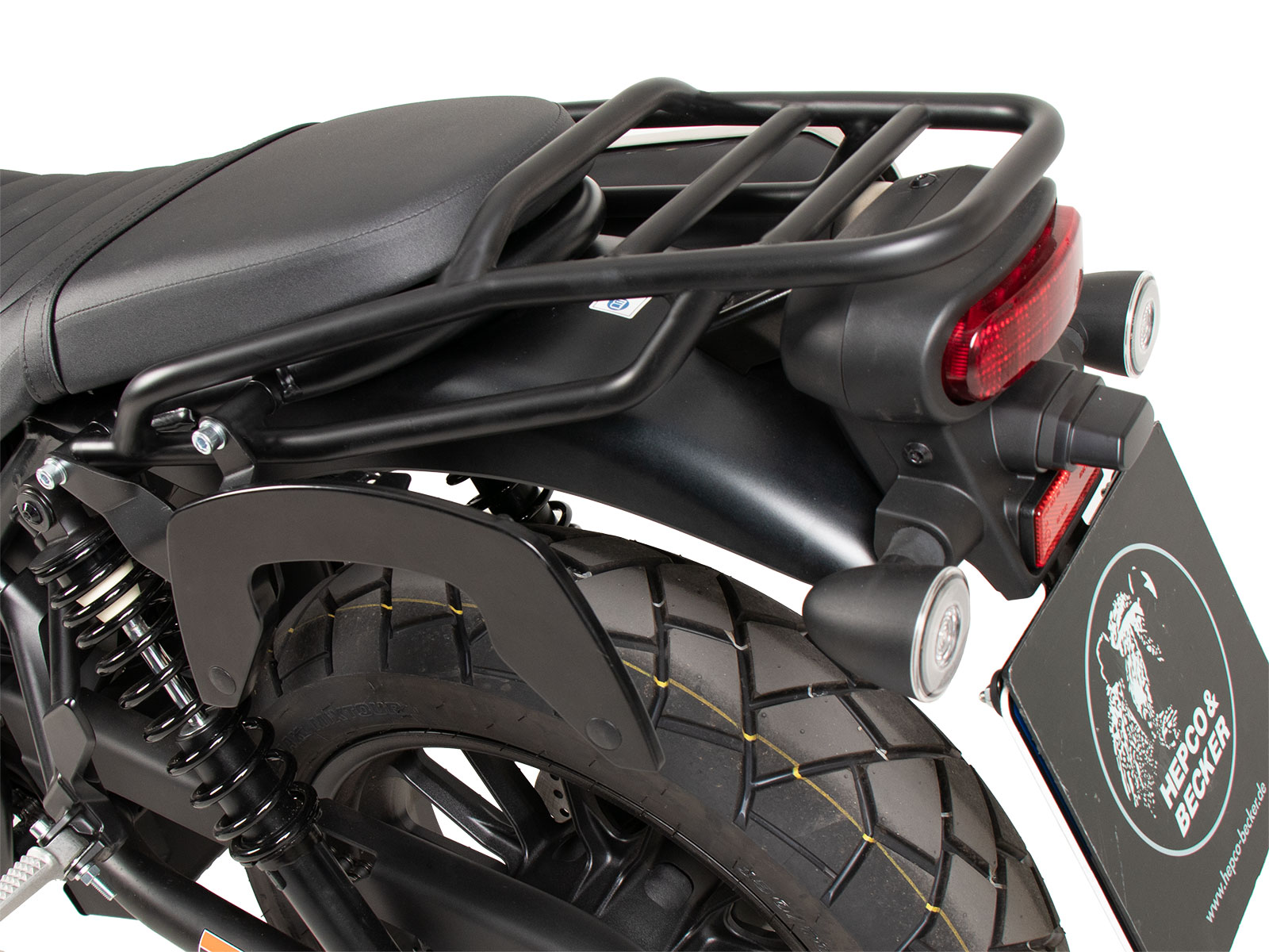 Support latéral C-Bow gauche noir pour Honda CL 500 Scrambler (23-) Hepco & Becker