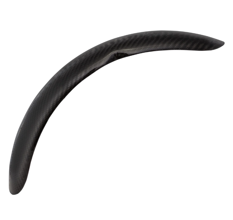 Aile Garelli Race EVO II sans support universel, pour Vespa PX 80-200ccm, carbone clair