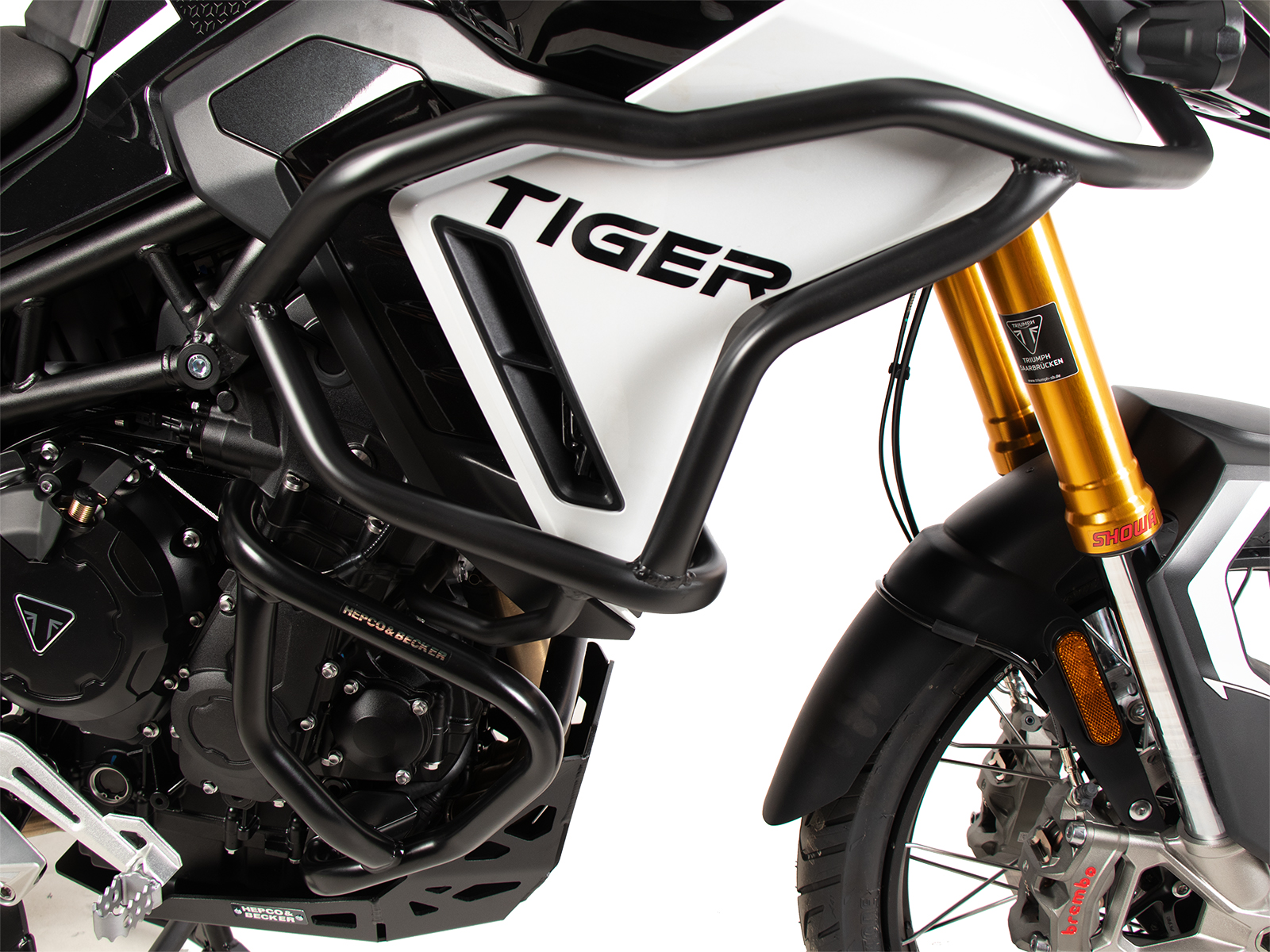 Arceau de protection moteur noir pour Triumph Tiger 900 GT / Pro (24-) Hepco & Becker