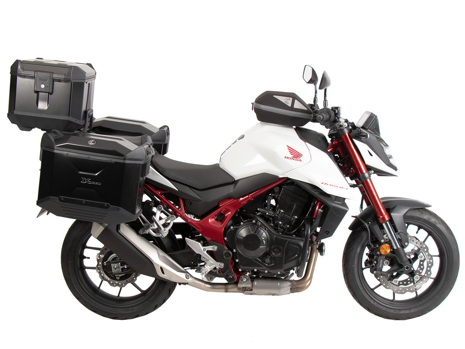 Porte-bagages latéraux Lock-it noir pour Honda CB 750 Hornet (23-) Hepco & Becker