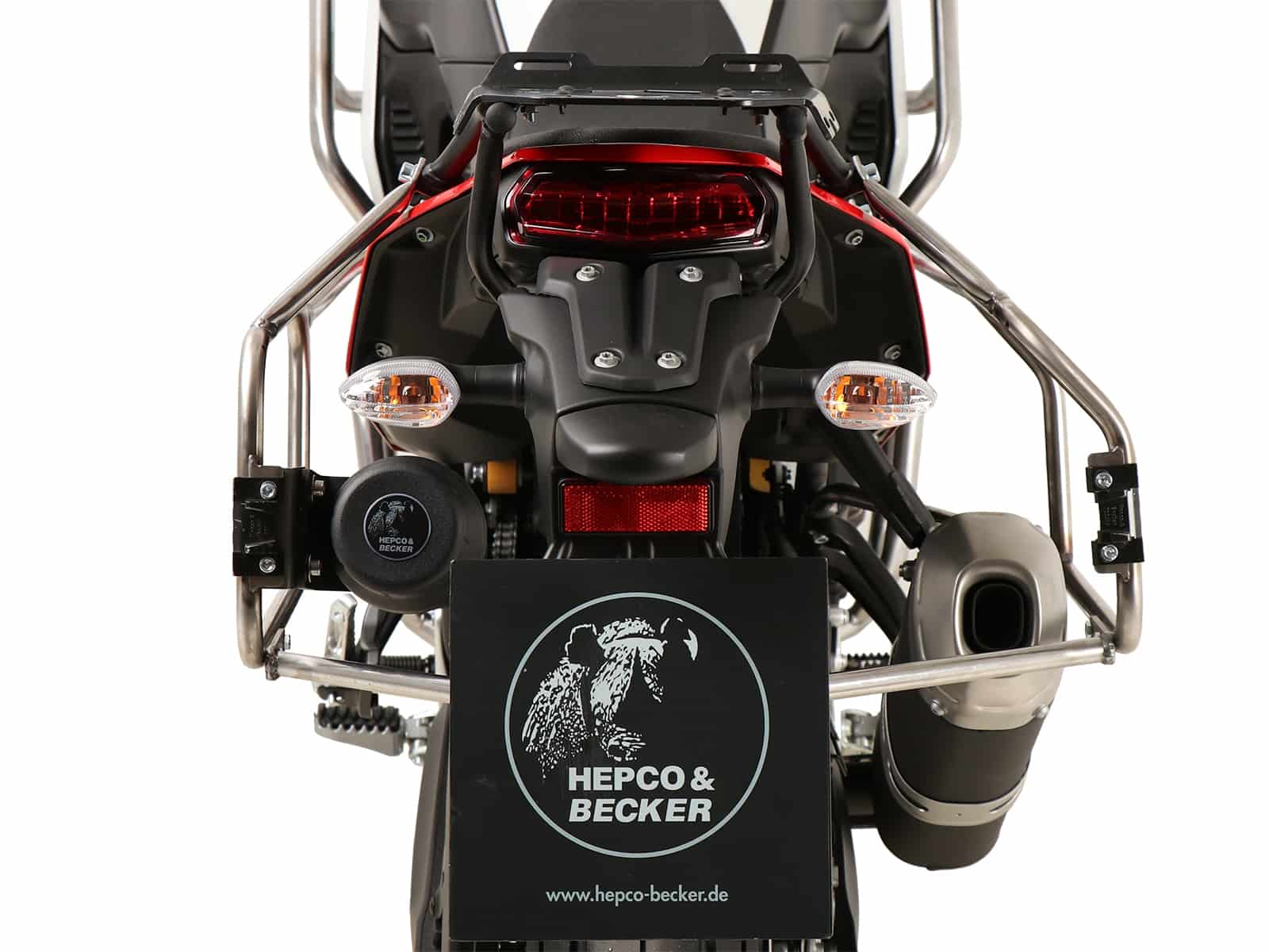 Kit de valises latérales avec support pour Yamaha Ténéré 700 World Raid (22-) Hepco & Becker