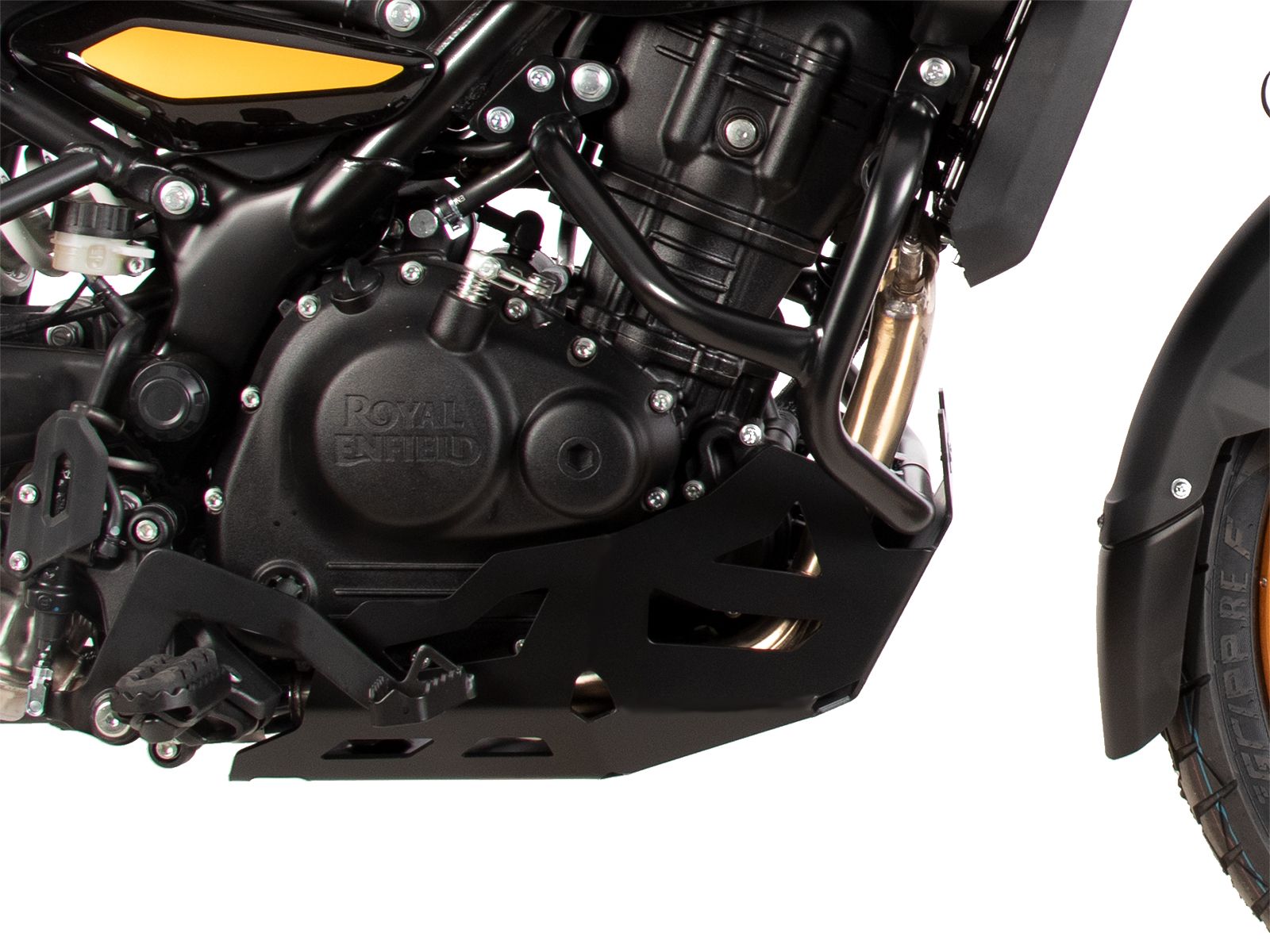 Plaque de protection moteur noire pour Royal Enfield Himalayan 450 (24-)