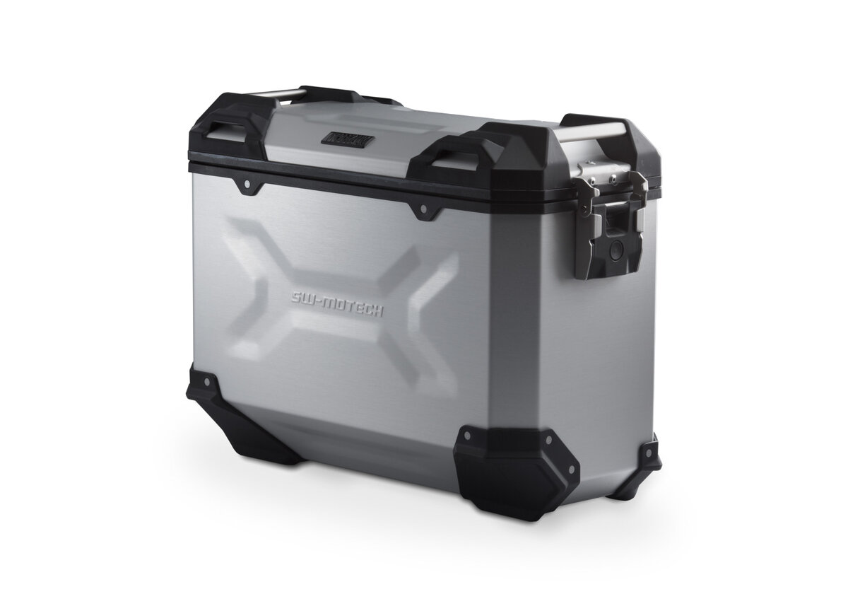 SW-Motech TRAX ADV M valise en alu 37L argent, droite pour Honda XL 750 Transalp (23-) SW Motech
